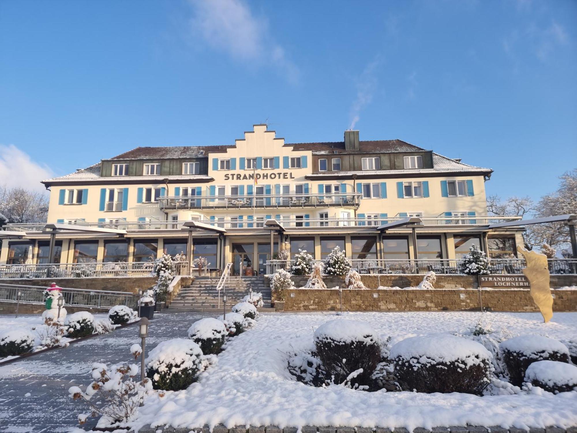 Strandhotel Loechnerhaus Reichenau Buitenkant foto