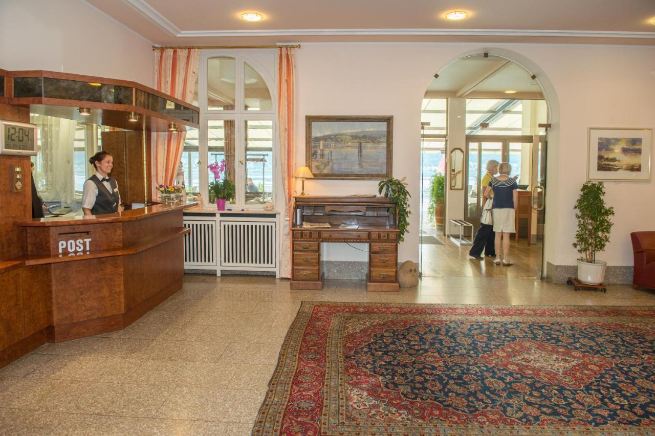 Strandhotel Loechnerhaus Reichenau Buitenkant foto